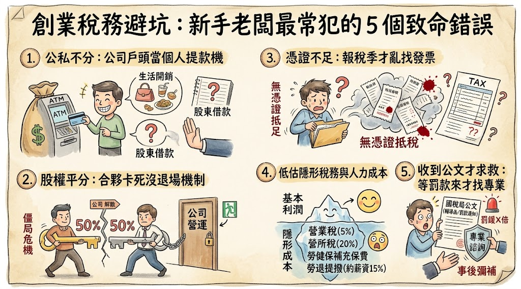 創業稅務避坑